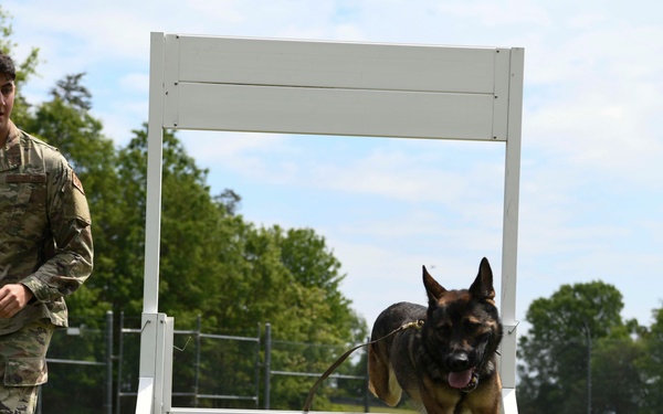 JBA MWD section showcases training capabilities during Police Week