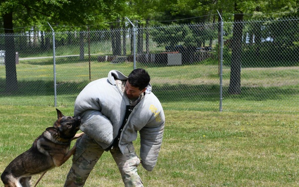 JBA MWD section showcases training capabilities during Police Week