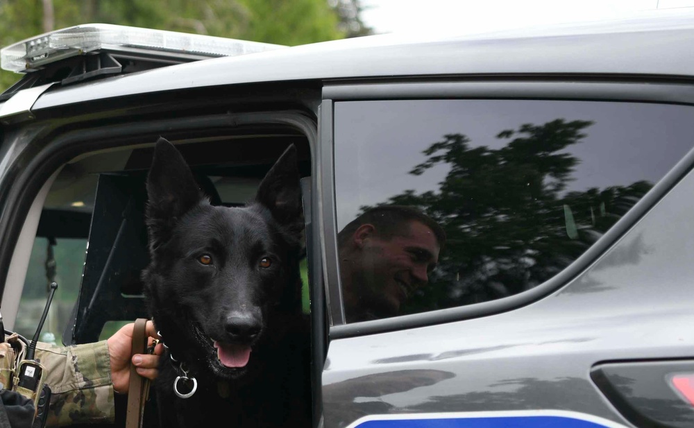 JBA MWD section showcases training capabilities during Police Week