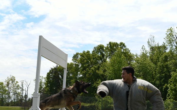 JBA MWD section showcases training capabilities during Police Week