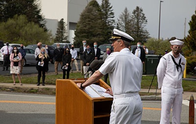 Naval Undersea Warfare Center Division Newport receives new Commanding Officer