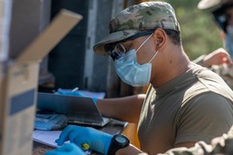 NC Guardsmen Distribute PPE across NC