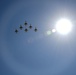 U.S. Air Force Thunderbirds perform flyover at Naval Base Ventura County Point Mugu
