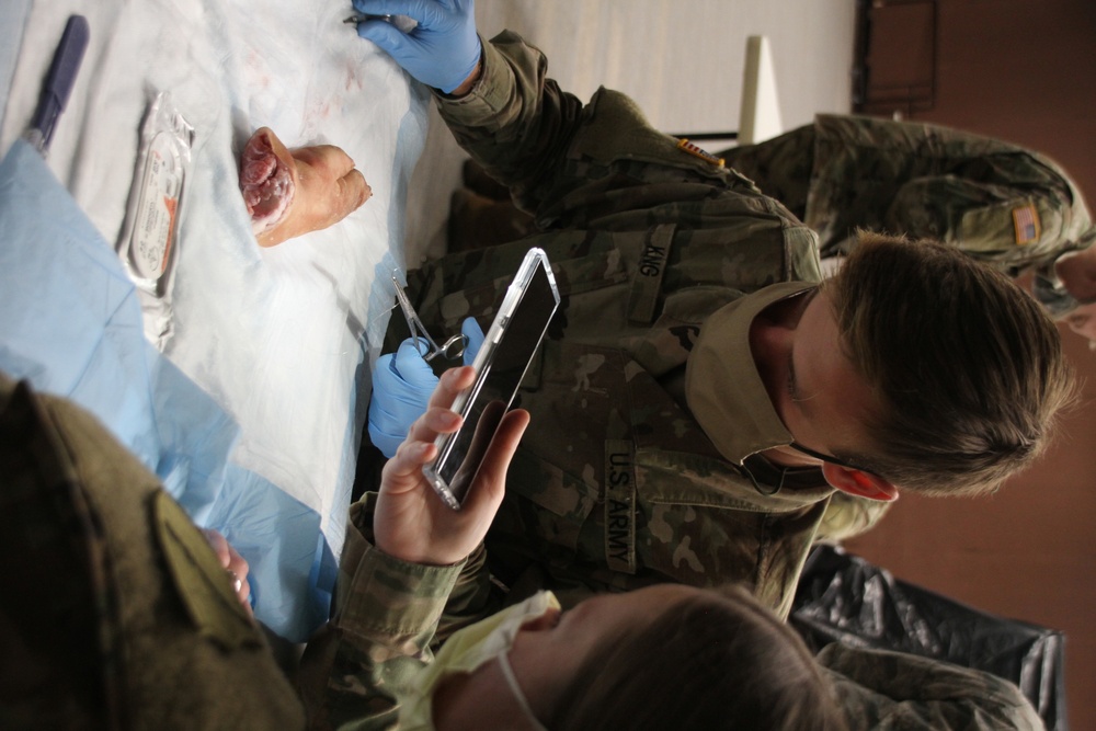 Father and Son with 1163rd ASMC Deploy to Poland