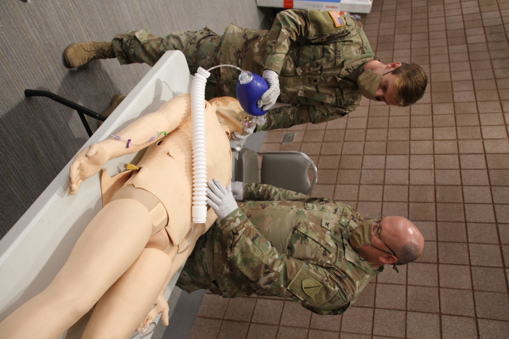 Father and Son with 1163rd ASMC Deploy to Poland