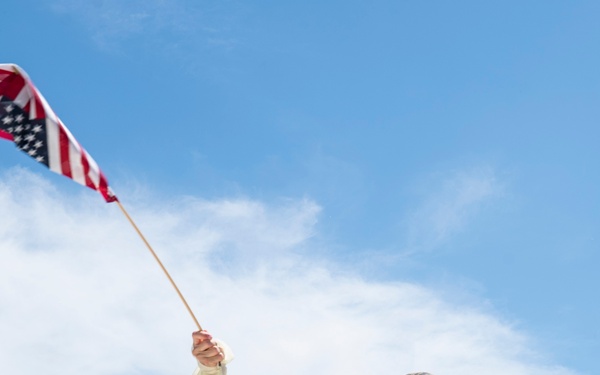 452nd AMW Honor SoCal 1st Responders with C-17 and KC-135 Flyovers