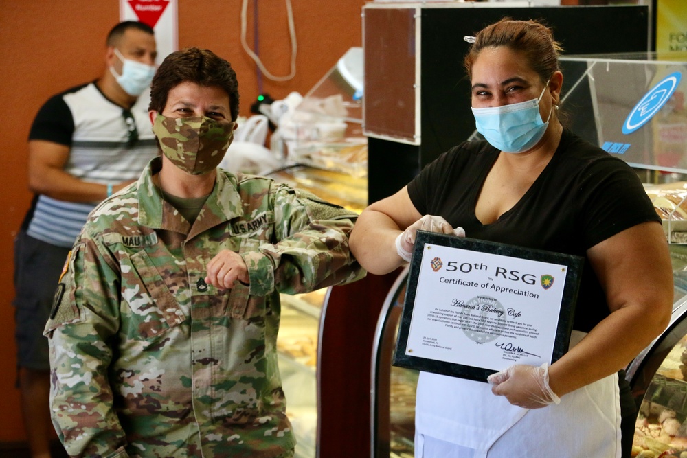 Florida Guardsmen Thank Community Partners for their Support