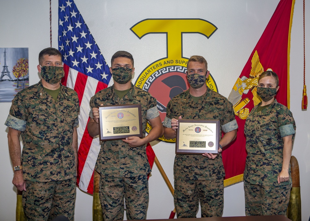 IPAC Marines awarded for excellence