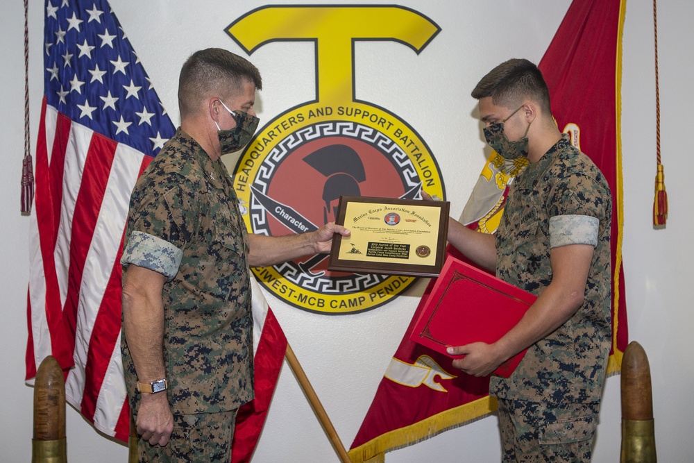 IPAC Marines awarded for excellence