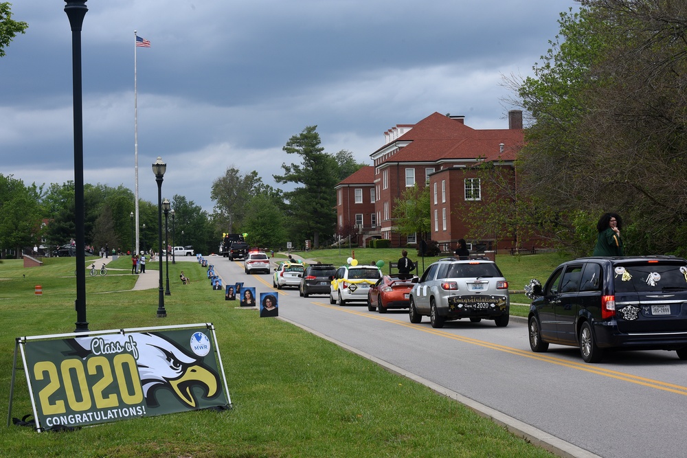 Class of 2020 celebrates May 15 graduation parade under overcast conditions