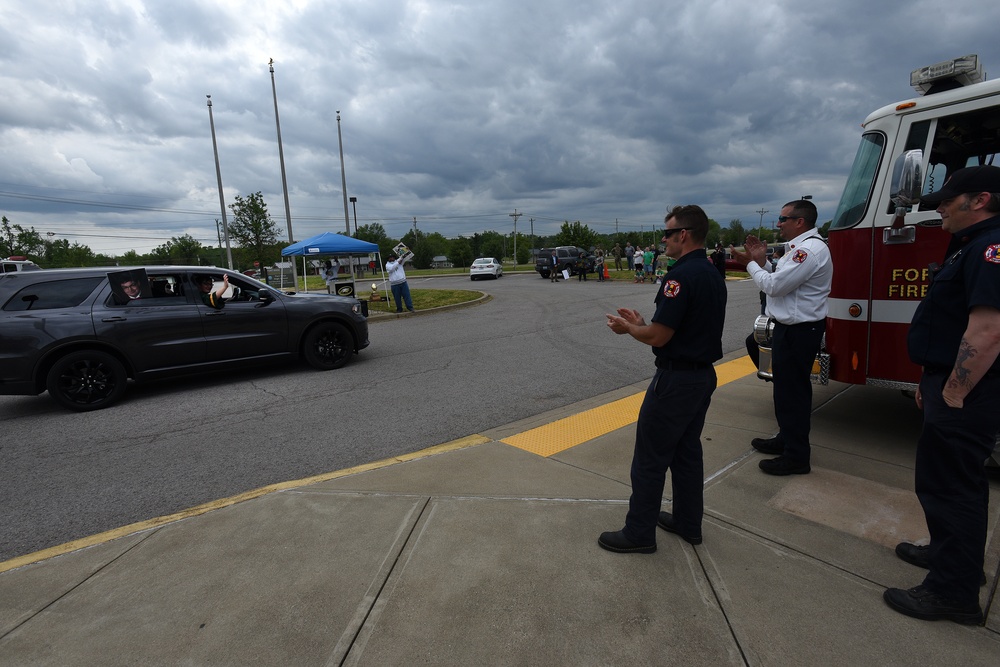 Class of 2020 celebrates May 15 graduation parade under overcast conditions