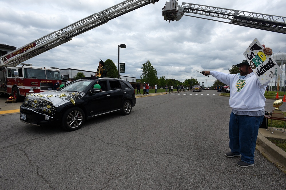 Class of 2020 celebrates May 15 graduation parade under overcast conditions