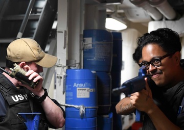 Blue Ridge Sailors Conduct Anti-Terrorism Training
