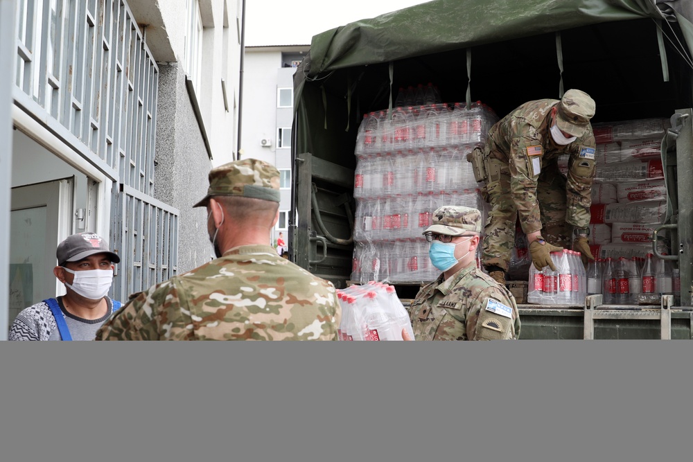 KFOR RC-E delivers essential aid to Kosovo communities