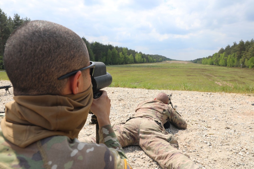 1/8 CAV Sniper Training