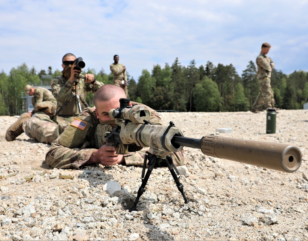 1/8 CAV Sniper Training