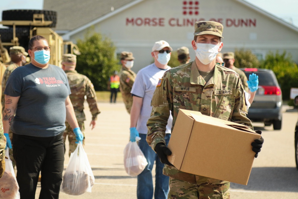449th TAB Teams Up With Team Rubicon to Help Feed Community: COVID-19