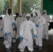 Texas Army National Guard Soldiers Participate in Facility Decontamination Mission