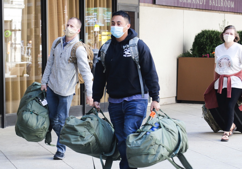 Medical Task Force departs Philadelphia after COVID-19 response