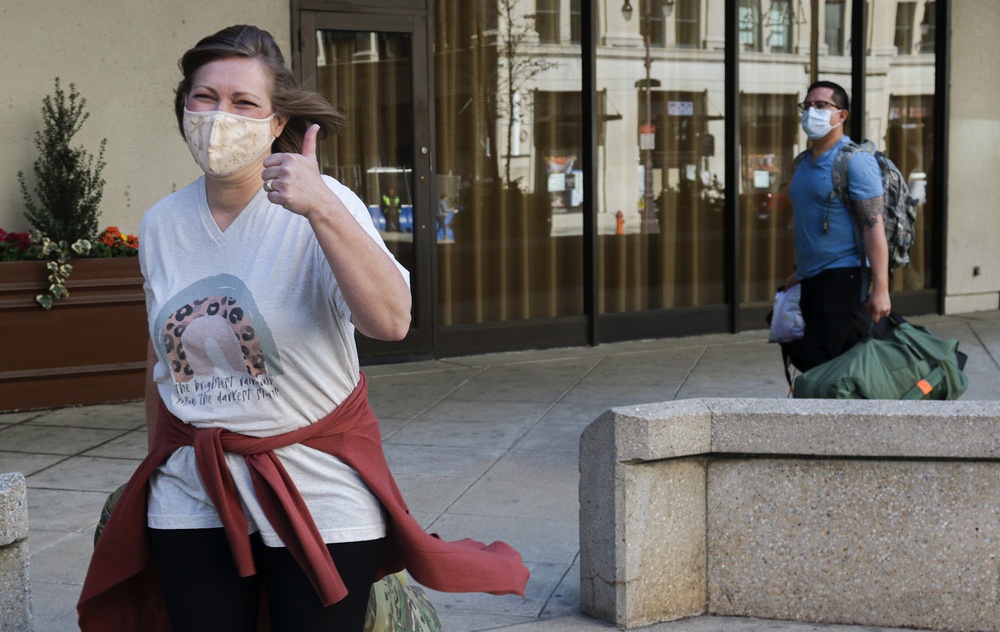 Medical Task Force departs Philadelphia after COVID-19 response