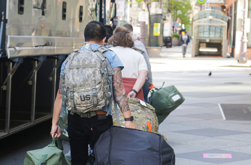 Medical Task Force departs Philadelphia after COVID-19 response