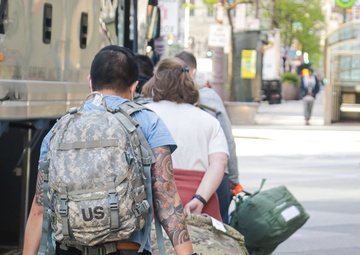 Medical Task Force departs Philadelphia after COVID-19 response