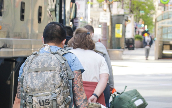 Medical Task Force departs Philadelphia after COVID-19 response