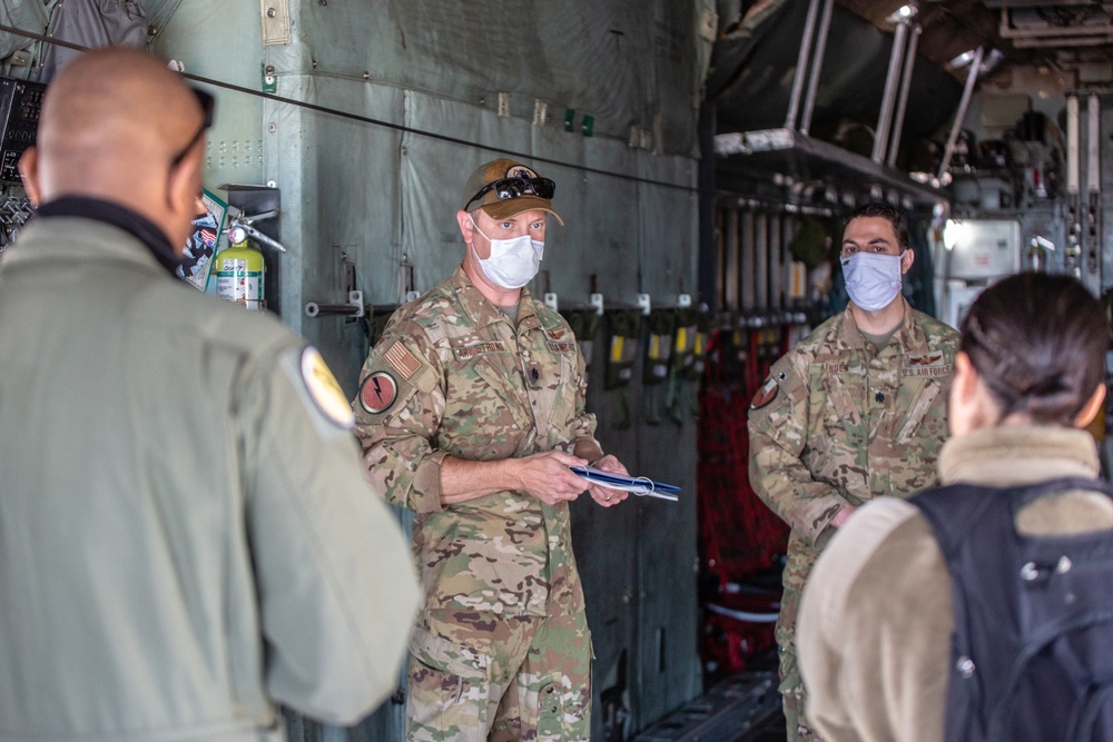 Connecticut National Guard Medical Facilities Flyover