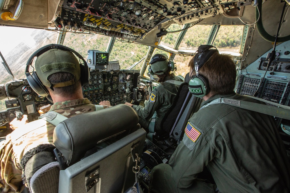 Connecticut National Guard Medical Facilities Flyover
