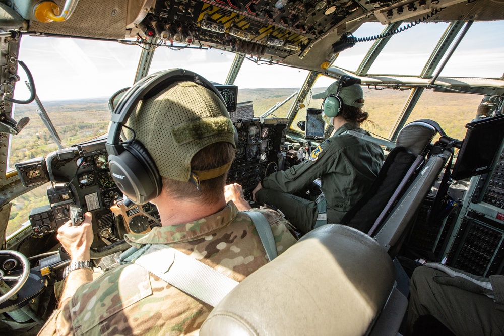 Connecticut National Guard Medical Facilities Flyover