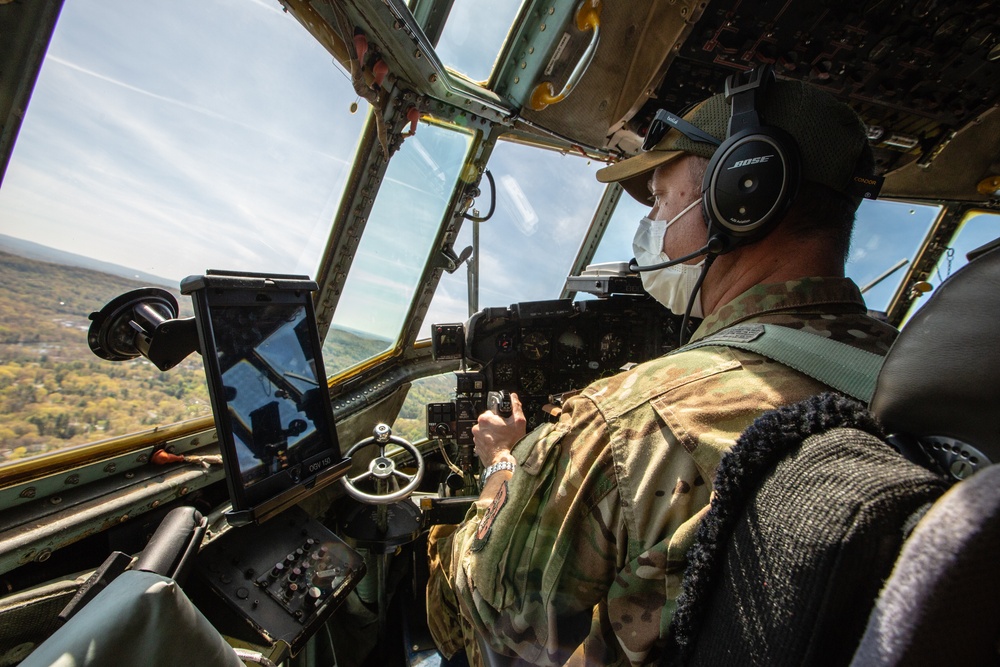 Connecticut National Guard Medical Facilities Flyover