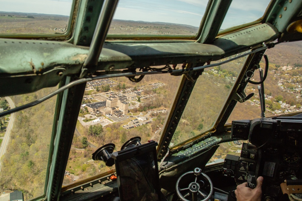 Connecticut National Guard Medical Facilities Flyover