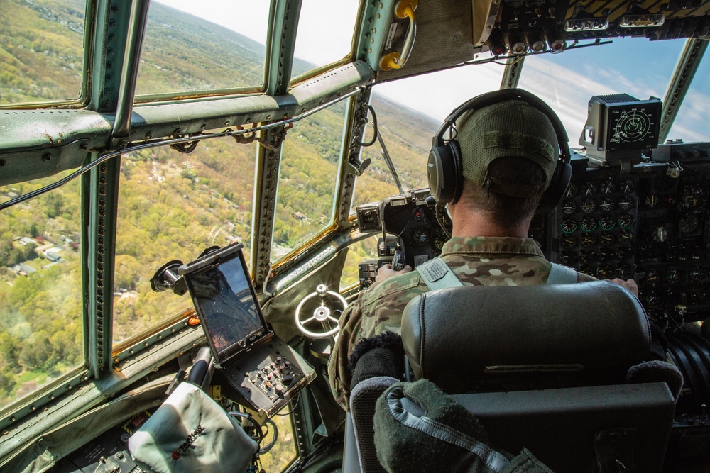 Connecticut National Guard Medical Facilities Flyover