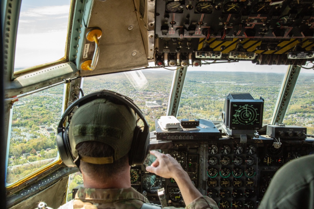 Connecticut National Guard Medical Facilities Flyover