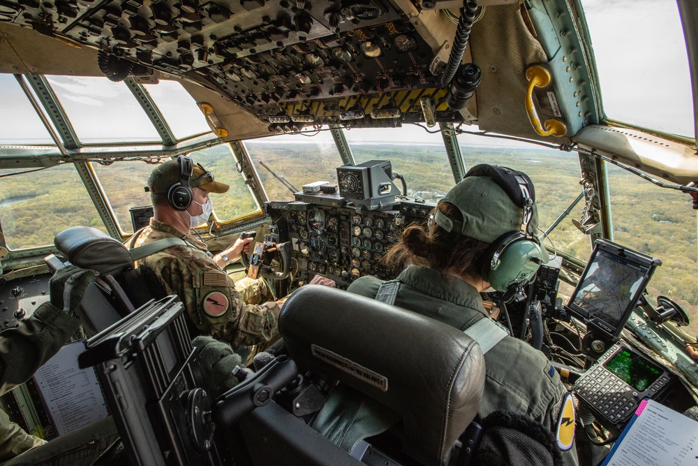 Connecticut National Guard Medical Facilities Flyover