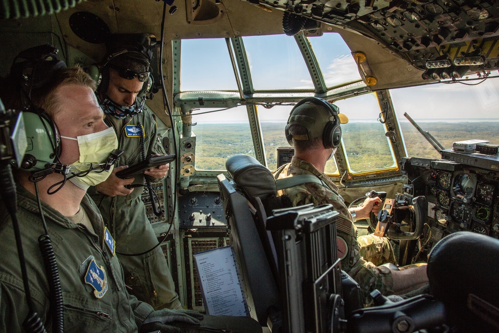 Connecticut National Guard Medical Facilities Flyover