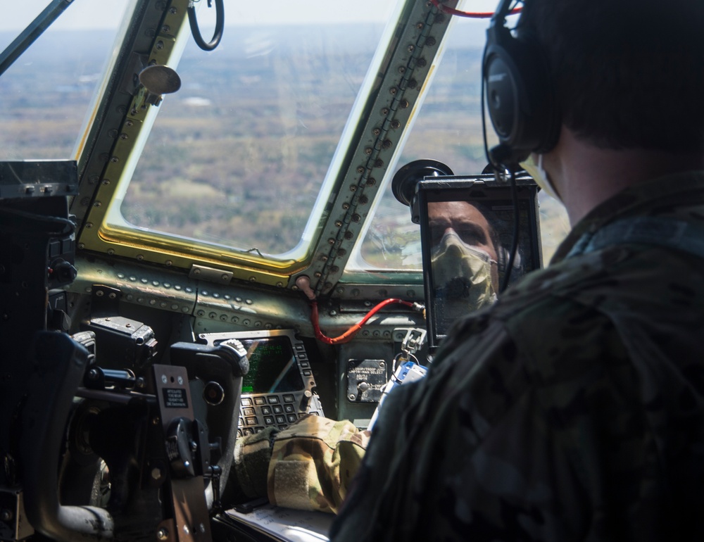Connecticut Air National Guard conducts tribute flyover for healthcare workers
