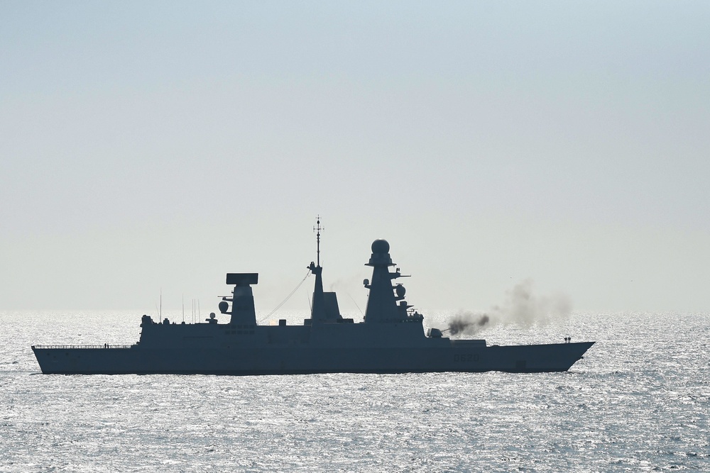 San Jacinto Conducts Operations in the Arabian Sea