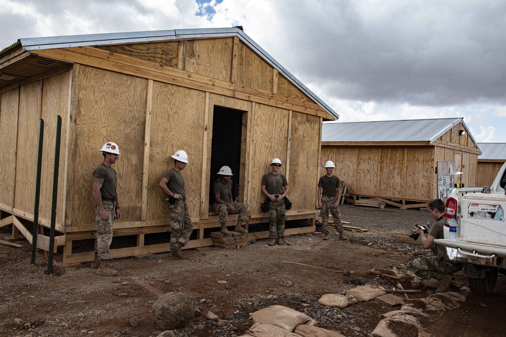 492nd Engineer Vertical Construction Company (EVCC), Combined Joint Task Force - Horn of Africa