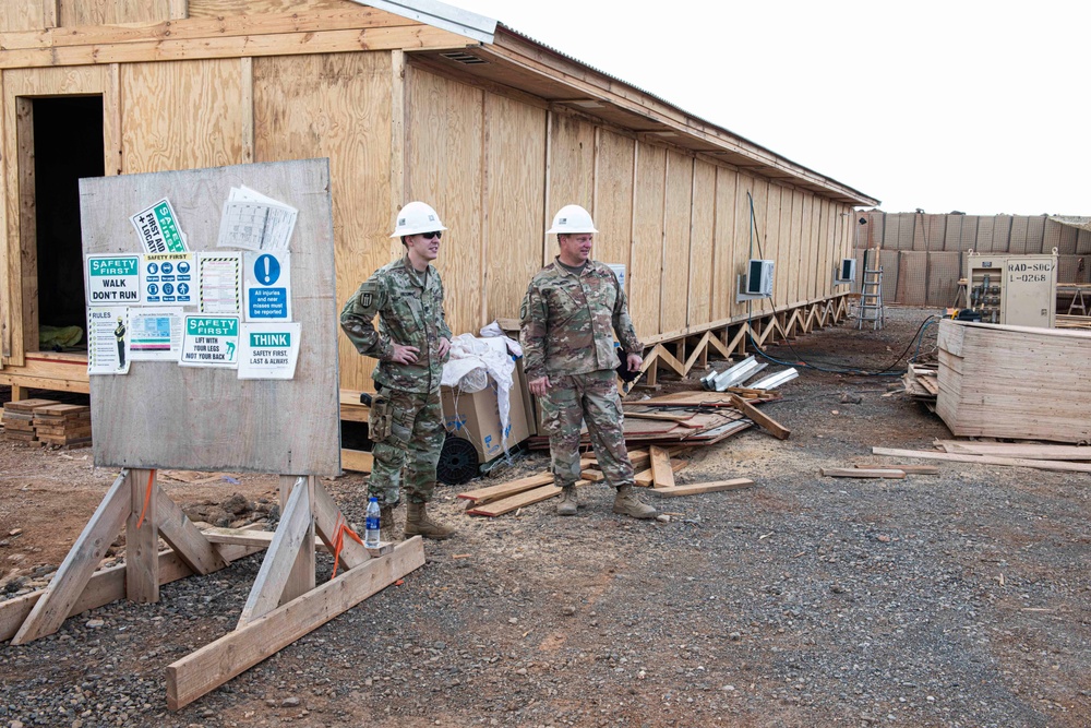 492nd Engineer Vertical Construction Company (EVCC), Combined Joint Task Force - Horn of Africa