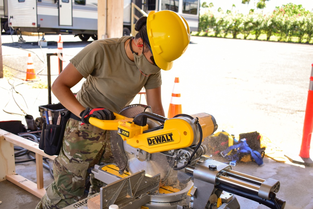 230th Engineers renovate during COVID-19