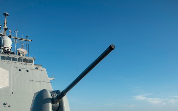 Vella Gulf Transits the Bab-El-Mandeb Strait