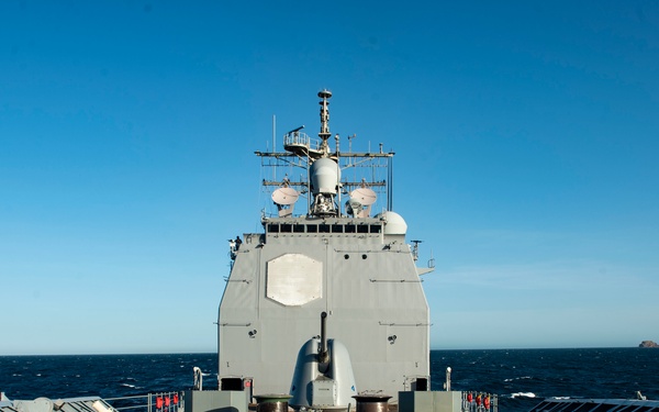 Vella Gulf Transits the Bab-El-Mandeb Strait