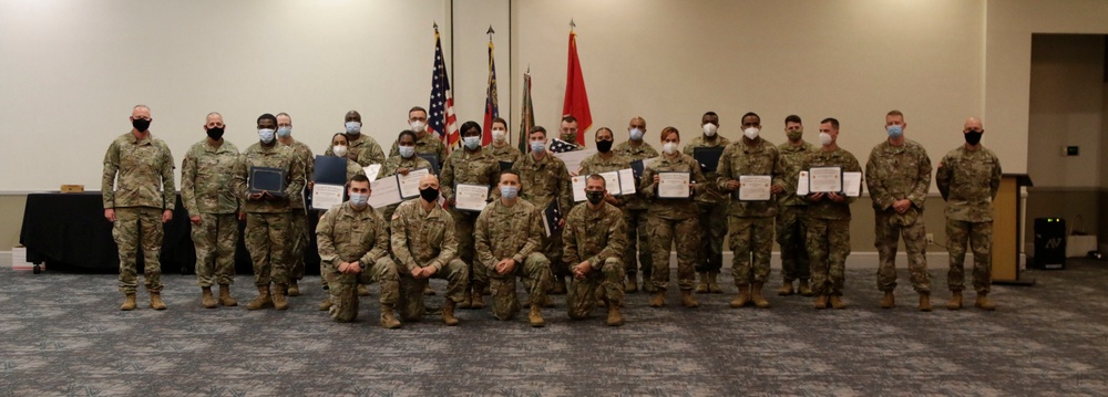 Georgia National Guard MPs Take Group Photo