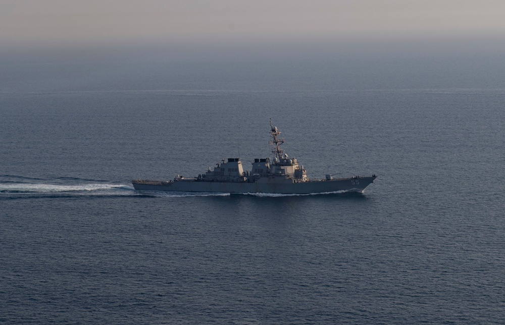 USS Bataan (LHD 5) operates in the Arabian Gulf