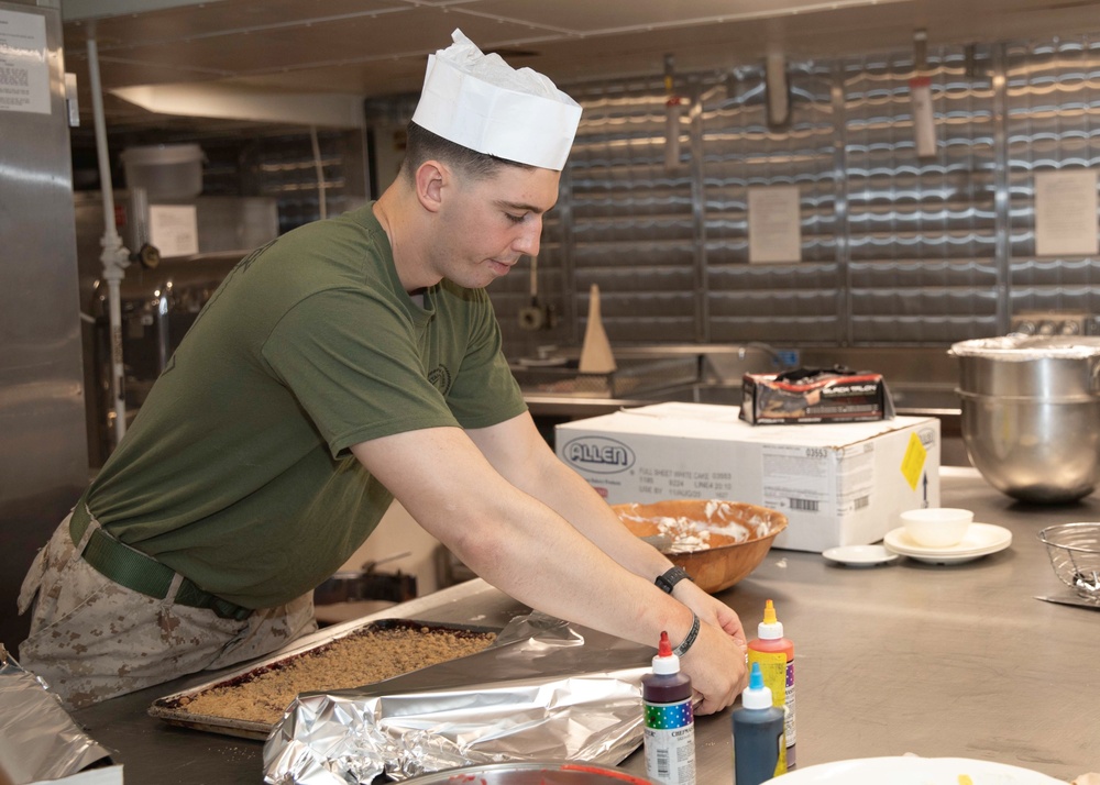 USS BATAAN (LHD 5) Galley