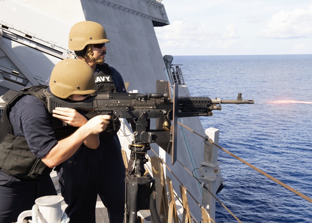 USS Gabrielle Giffords Gun Shoot