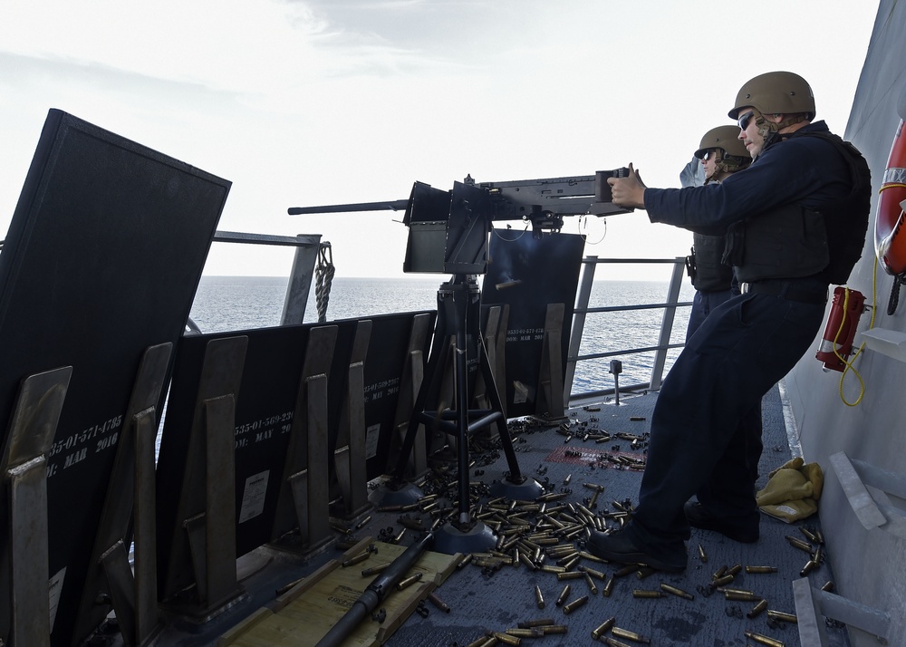 USS Gabrielle Giffords Gun Shoot