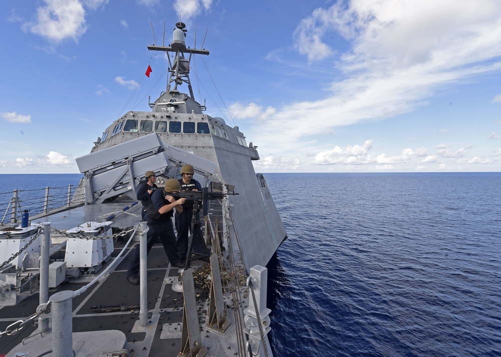 USS Gabrielle Giffords Gun Shoot