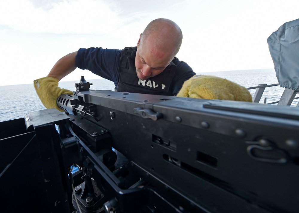 USS Gabrielle Giffords Gun Shoot